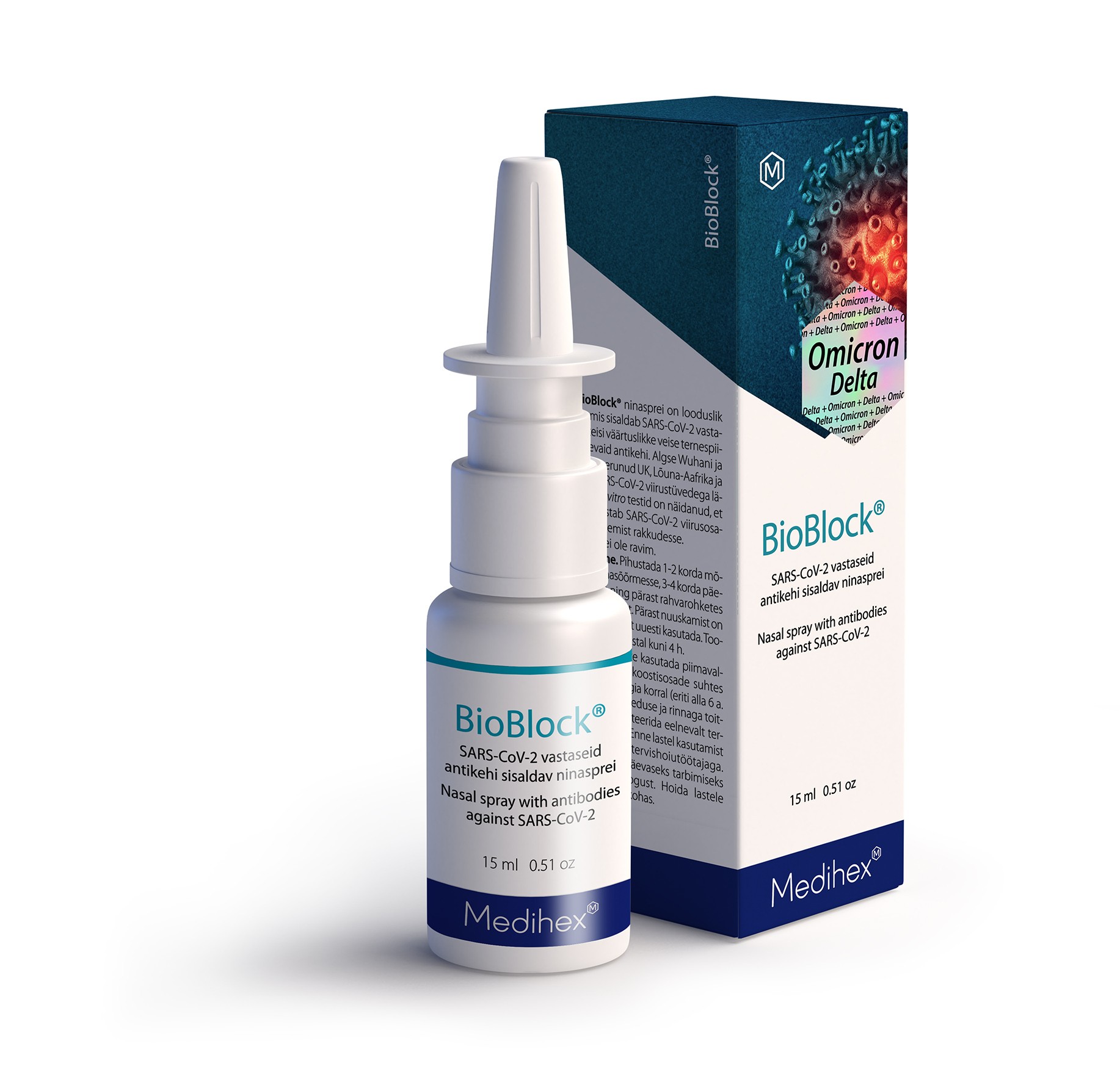 BioBlock ninasprei (SARS-CoV-2 vastaseid antikehi sisaldav)
