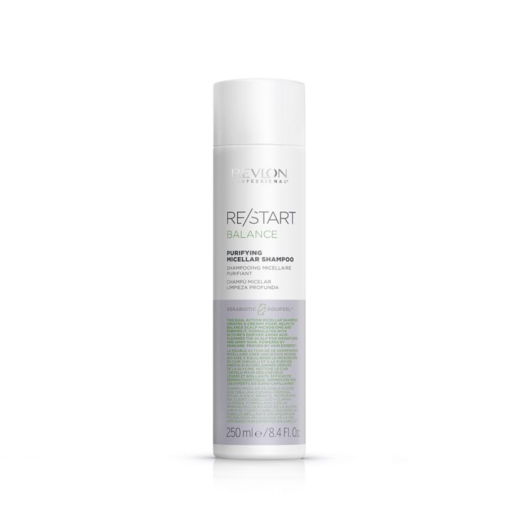 Revlon Professional Restart Balance Purifying Shampoo / Sügavpuhastav šampoon, 250ml
