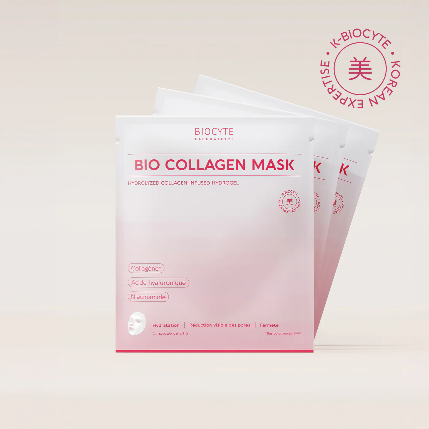 Biocyte Bio Collagen Mask hüdrogeelmask 3tk
