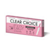 Ранний струйный тест на беременность Clear Choice Easy Test, результат за 40 секунд
