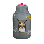 140028 Hot water bottle with cover N2 (Owl)
