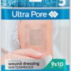 Medrull раневой пластырь Ultra Pore 9x10 см, водостойкий, стерильный, 5 шт.