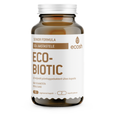 ECOBIOTIC SENIOR – Probiootikumid eakatele 90tk