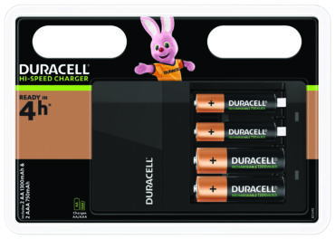 Зарядное устройство Duracell CEF14+2AA1300+2AAA750
