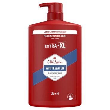 Мужской гель для душа и шампунь Old Spice Whitewater, 4×1000 мл