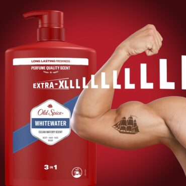 Мужской гель для душа и шампунь Old Spice Whitewater, 4×1000 мл