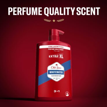 Мужской гель для душа и шампунь Old Spice Whitewater, 4×1000 мл