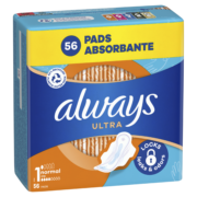 Дневные прокладки с крылышками Always Ultra Size 1, Normal, 56 шт.