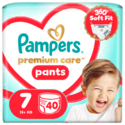 Подгузники-трусики Pampers Premium Care Pants, размер 7, 36 шт.