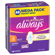 Прокладки с крылышками Always Platinum Normal Size 1, 48 шт.