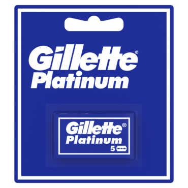 Мужские сменные лезвия Gillette Double Edge Platinum, 5 шт.