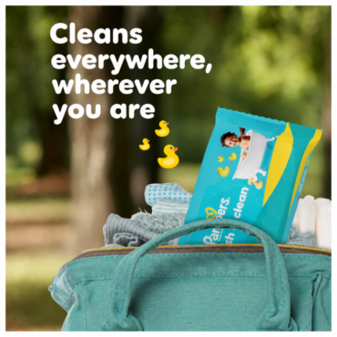 Детские влажные салфетки Pampers Fresh Clean Plastic Free, 24 упаковки, 1248 салфеток