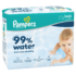 Детские влажные салфетки Pampers Aqua, 3 упаковки, 180 салфеток