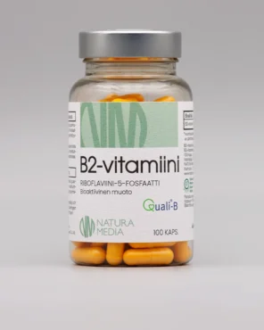 NM B2-vitamiin riboflaviin-5-fosfaat 33 mg (100 kapslit)