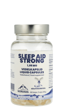 Nordaid melatoniin vedelkapslid 1,95 mg (60 kapslit)