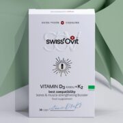 Swiss’Ovit витамин D3 4000 МЕ + K2 30 капсул