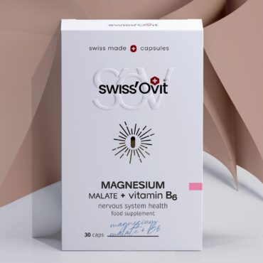 Swiss’Ovit малат магния + витамин B6 30 капсул
