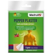 Medrull pipraplaaster 10 x 6 cm perforeeritud 5tk