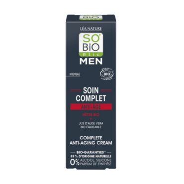 Комплексный антивозрастной крем для лица So Bio Étic Men, 50 мл
