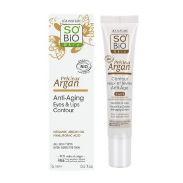 So Bio Étic Argan vananemisvastane silma- ja huuleümbruskreem 15 ml