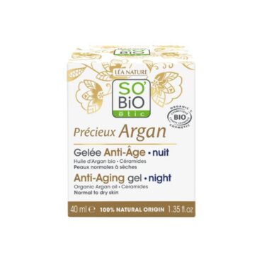 So Bio Étic Argan vananemisvastane öine geelkreem 40 ml