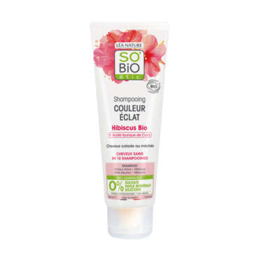 Шампунь So Bio Étic Colour Shine с гибискусом для окрашенных волос, 250 мл