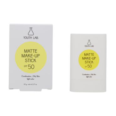 Тональный стик Youth Lab Matte Make Up Stick SPF50 Light, 20 г