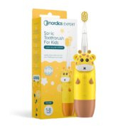 Детская электрическая зубная щетка Nordics Kids Sonic Toothbrush CA910 Yellow Giraffe с зарядкой USB-C