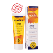 Реминерализующая отбеливающая зубная паста Nordics Natural Remineralization Toothpaste Super White, 75 мл